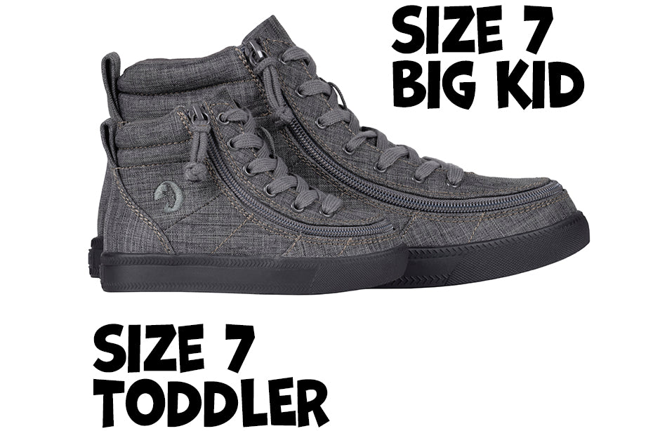 Charcoal Jersey BILLY Street High Tops