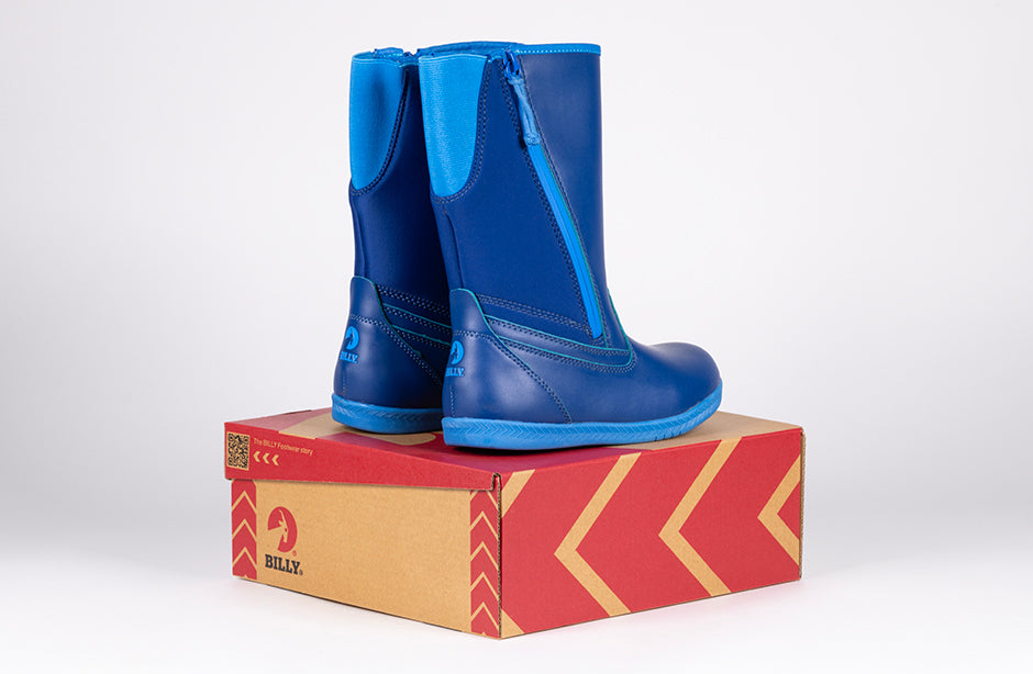 Navy BILLY EZ Boots