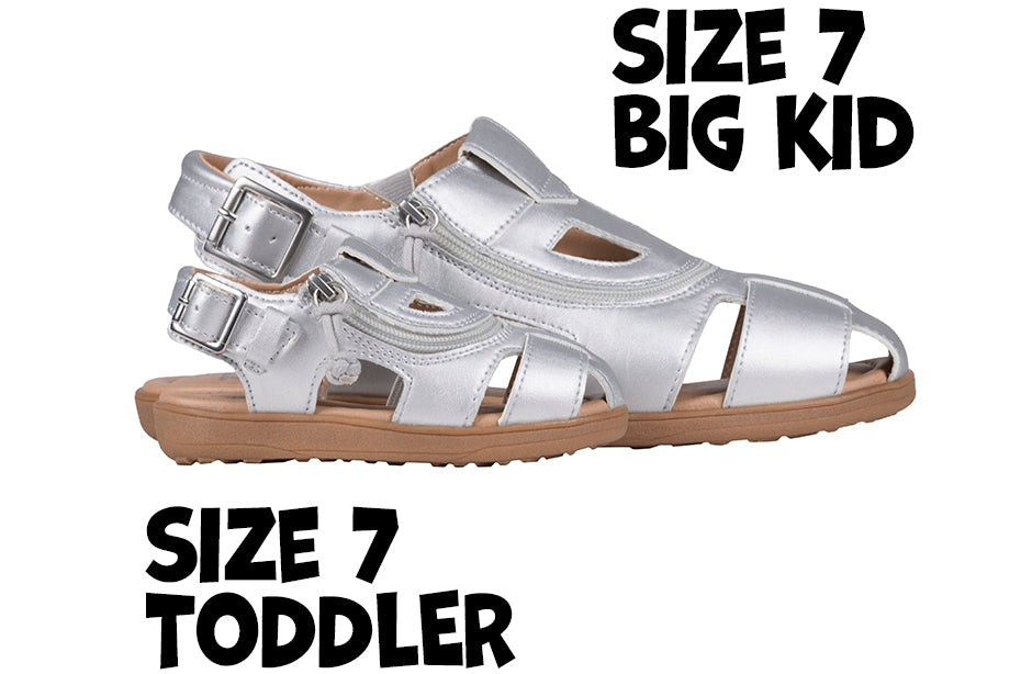 Silver BILLY Sandals