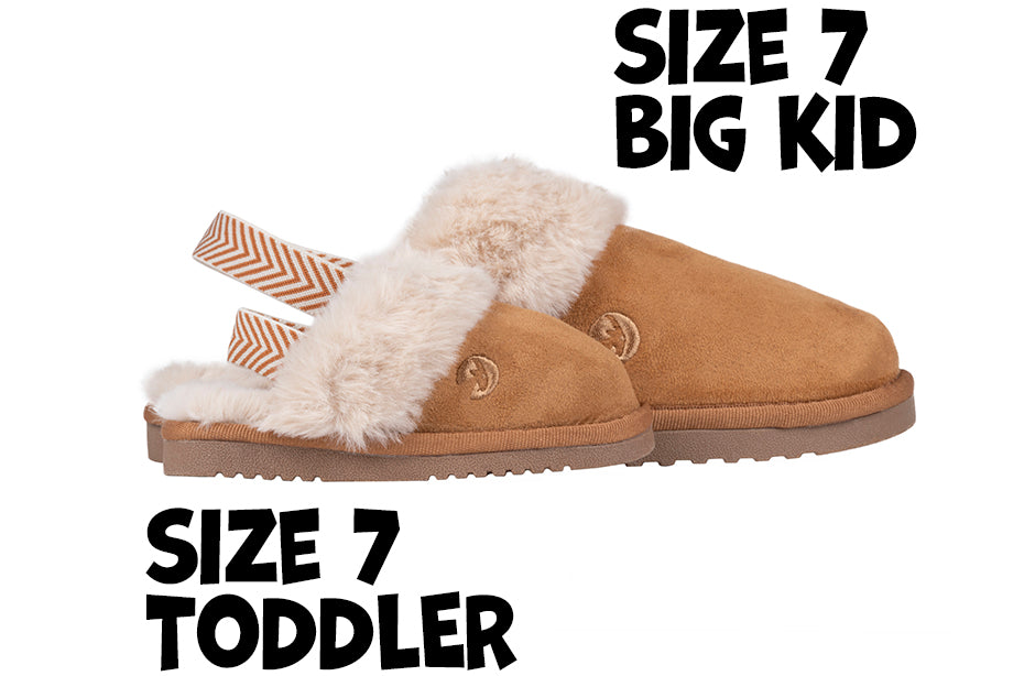 Chestnut BILLY Cozy Sling Scuff