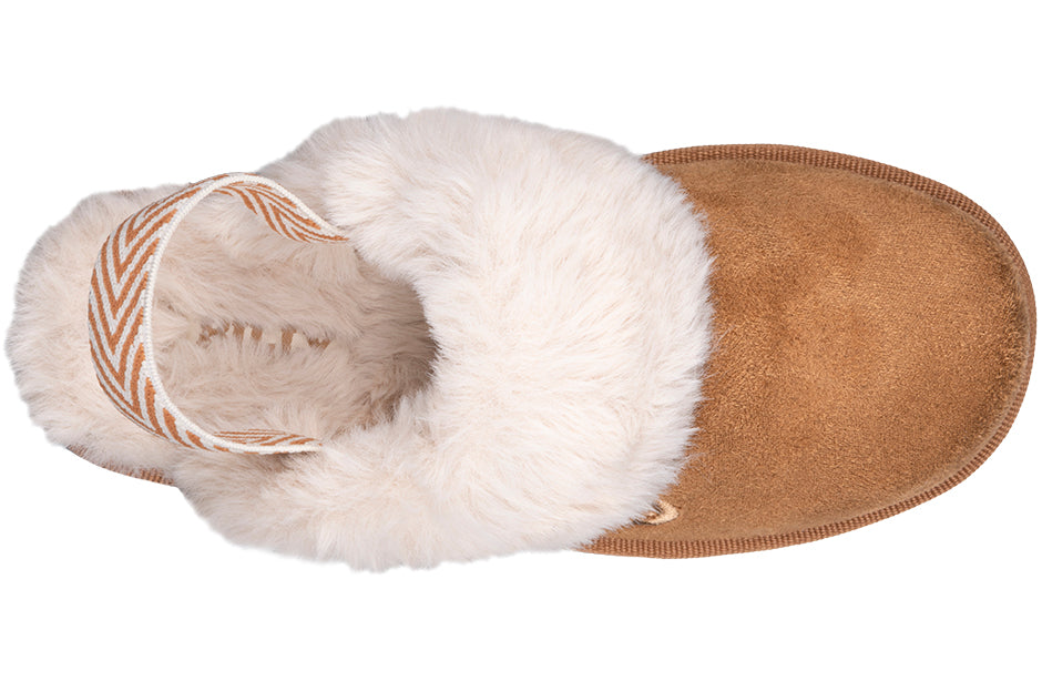 Chestnut BILLY Cozy Sling Scuff