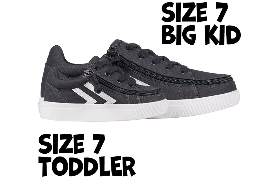 Dark Grey/White BILLY CS Street Low Tops