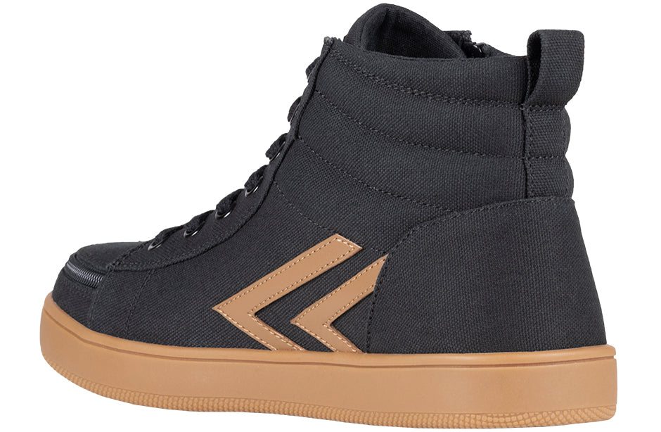 Men's Black/Gum BILLY CS Sneaker High Tops