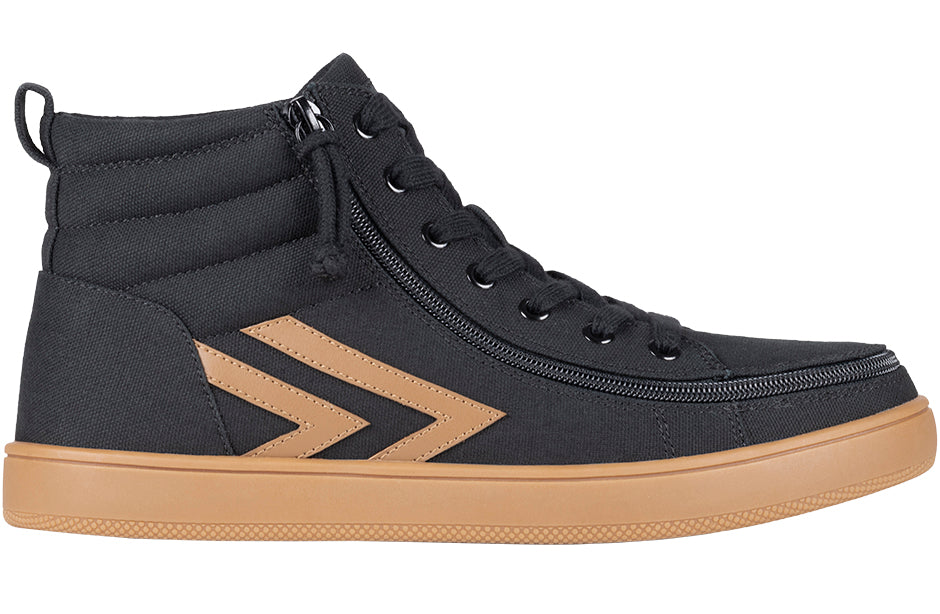 Men's Black/Gum BILLY CS Sneaker High Tops