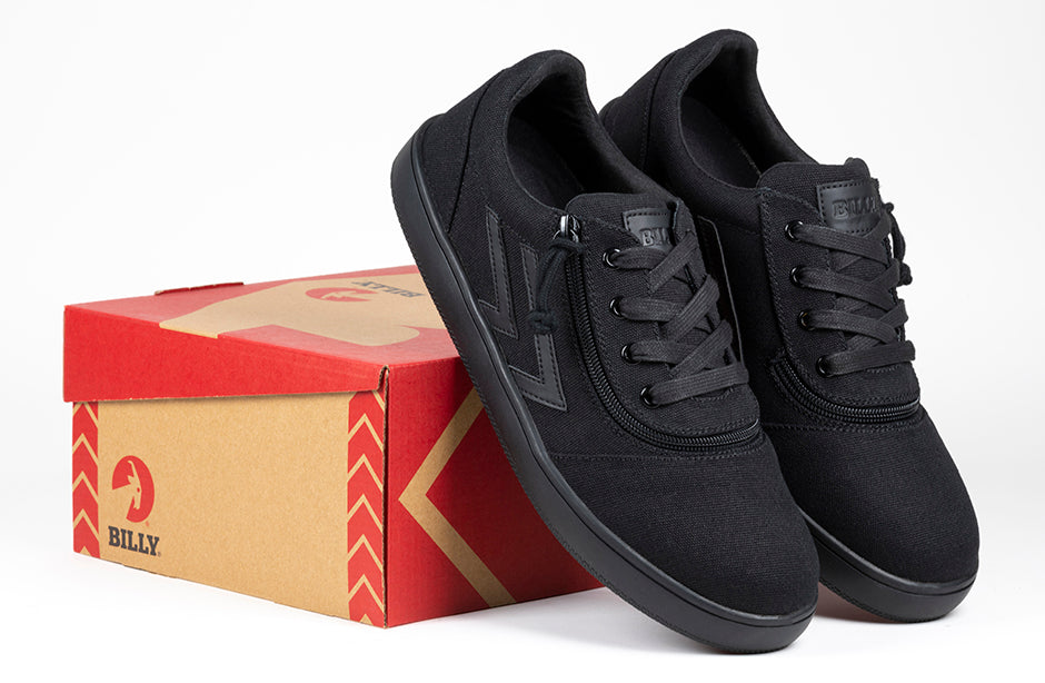 Herren To The Floor Billy CS Sneaker Low Tops in Schwarz