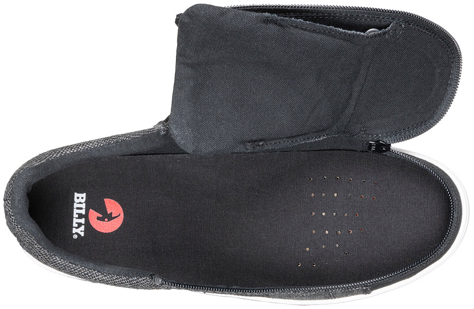 Men's Black/Grey Felt BILLY CS Street Low Tops