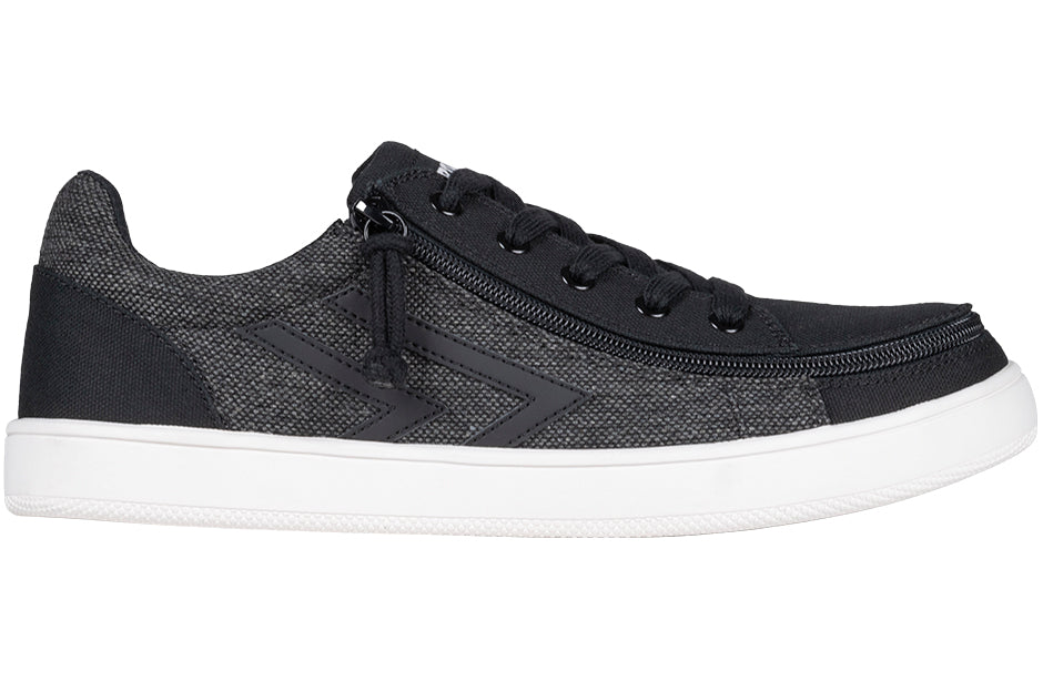 Men's Black/Grey Felt BILLY CS Street Low Tops