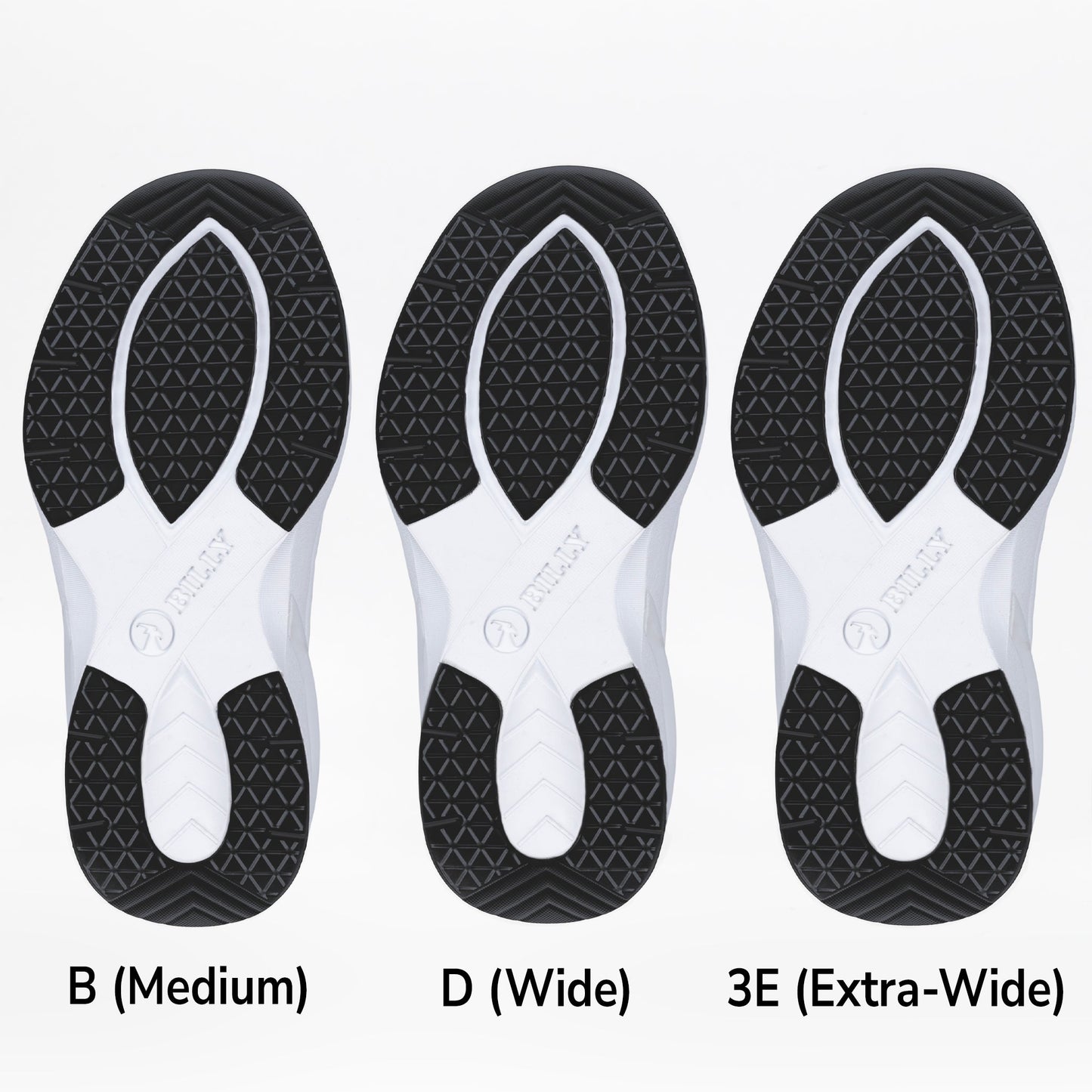 Women's Black BILLY OrthoEase, extraweit