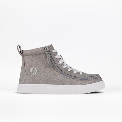Grauer Jersey BILLY Classic Lace High