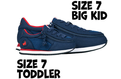 Navy/Red BILLY Joggers - BILLY Footwear