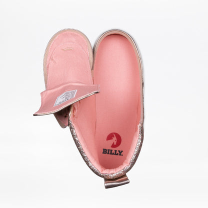 BILLY Classic Lace High mit Einhorn-Motiv in Roségold
