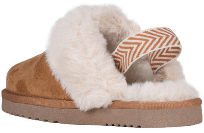 Kastanienbrauner BILLY Cozy Sling Scuff