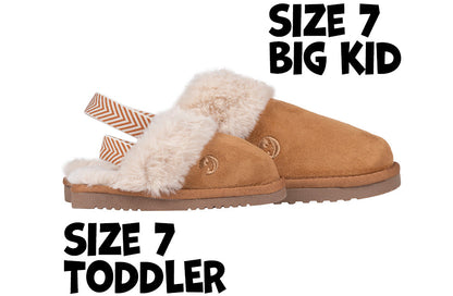 Kastanienbrauner BILLY Cozy Sling Scuff