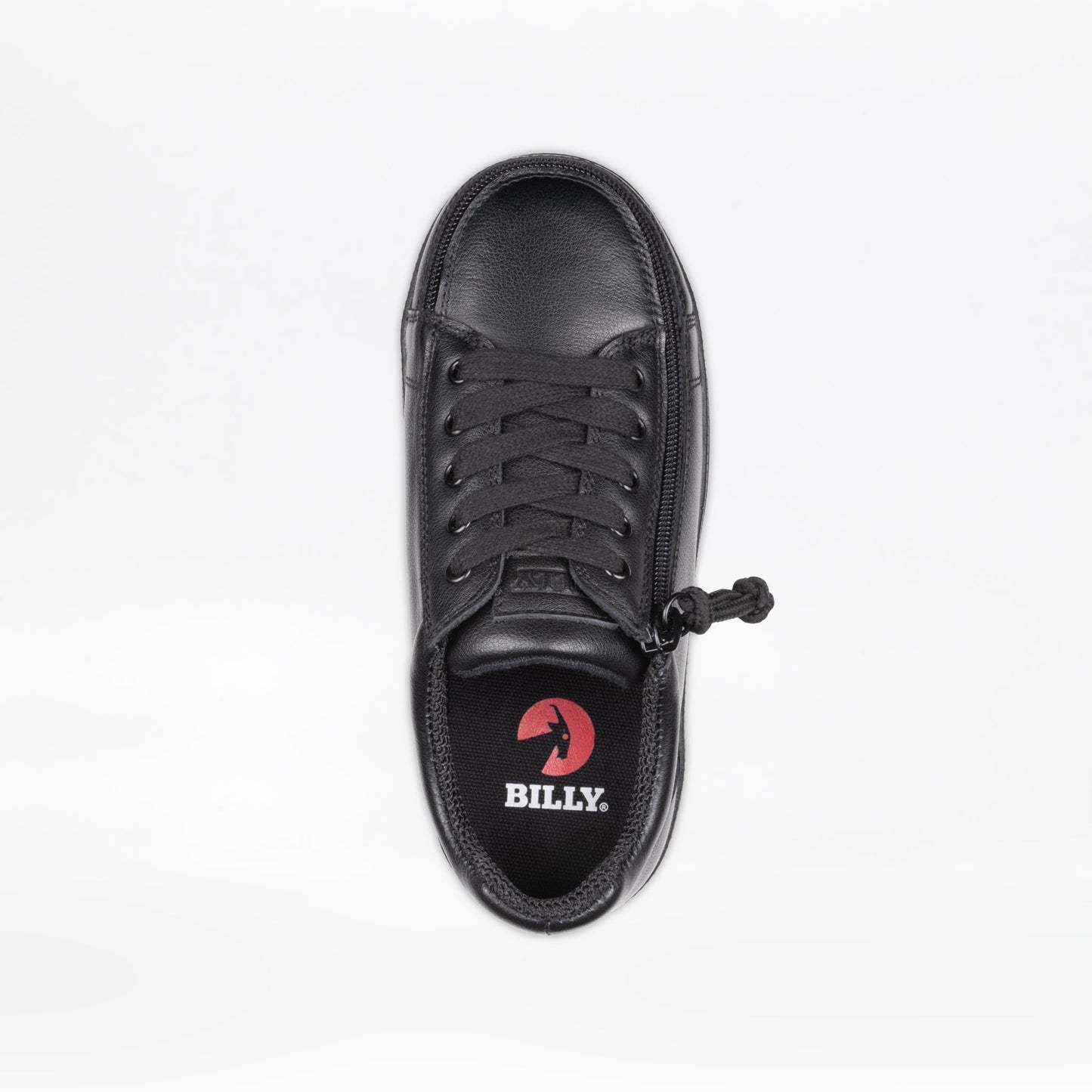 BILLY Classic D|R II Low aus schwarzem Leder