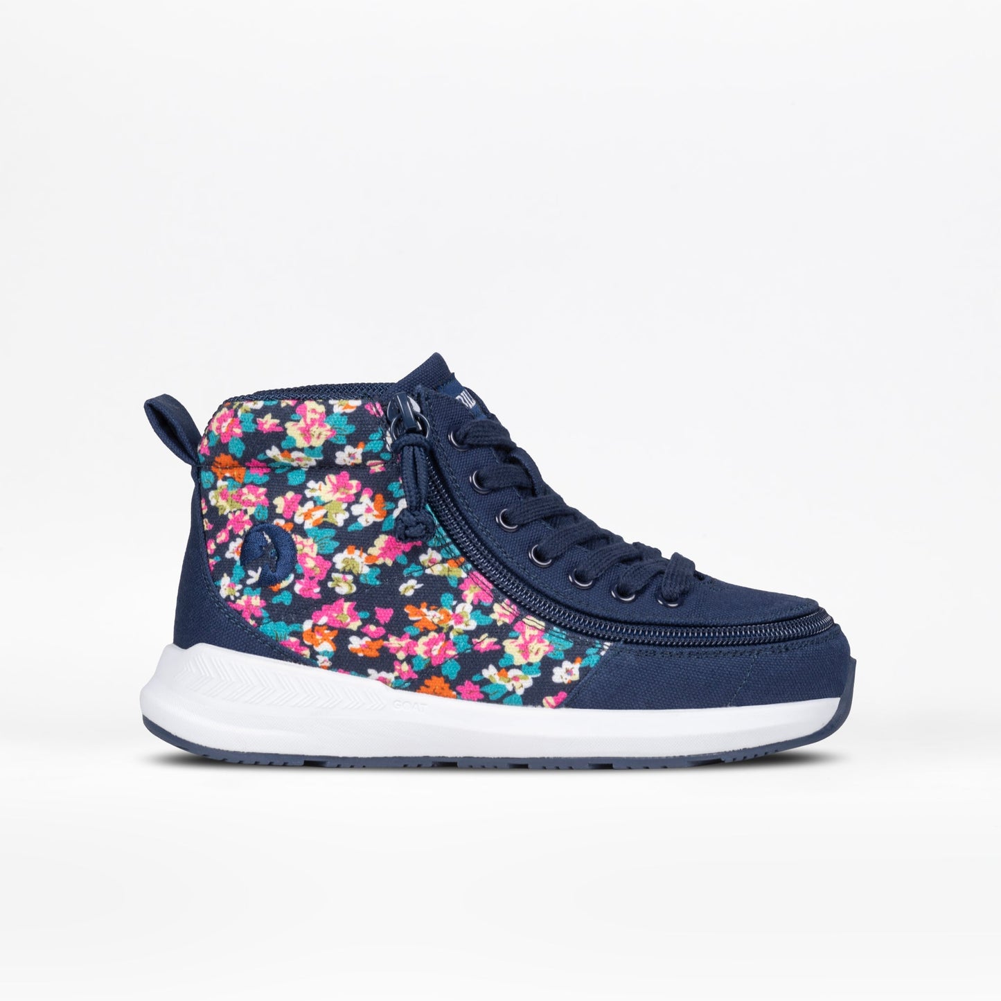 Marineblauer Blumendruck BILLY Goose Classic High