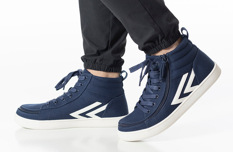 Billy CS Sneaker High Tops für Herren in Marineblau/Weiß