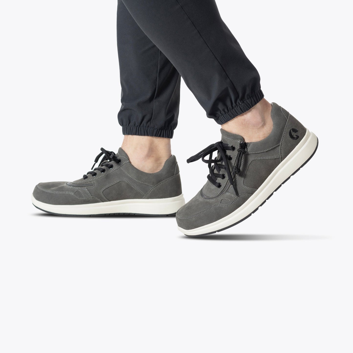 Graue BILLY Comfort Jogger aus Wildleder für Herren