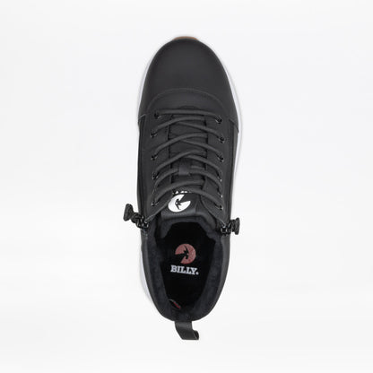 Men's Black Leather BILLY Cozy Goat