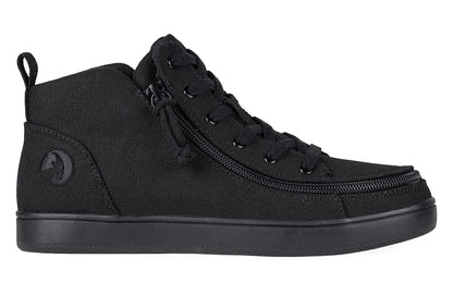 Damen Schwarz to the Floor BILLY Sneaker Lace Mid Tops