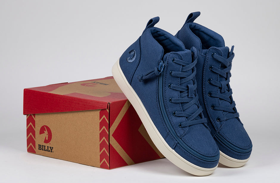 Damen Beach Blue BILLY Sneaker Lace Mid Tops