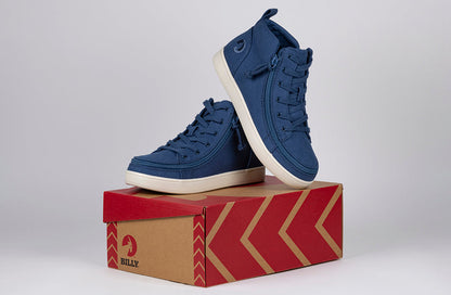 Damen Beach Blue BILLY Sneaker Lace Mid Tops