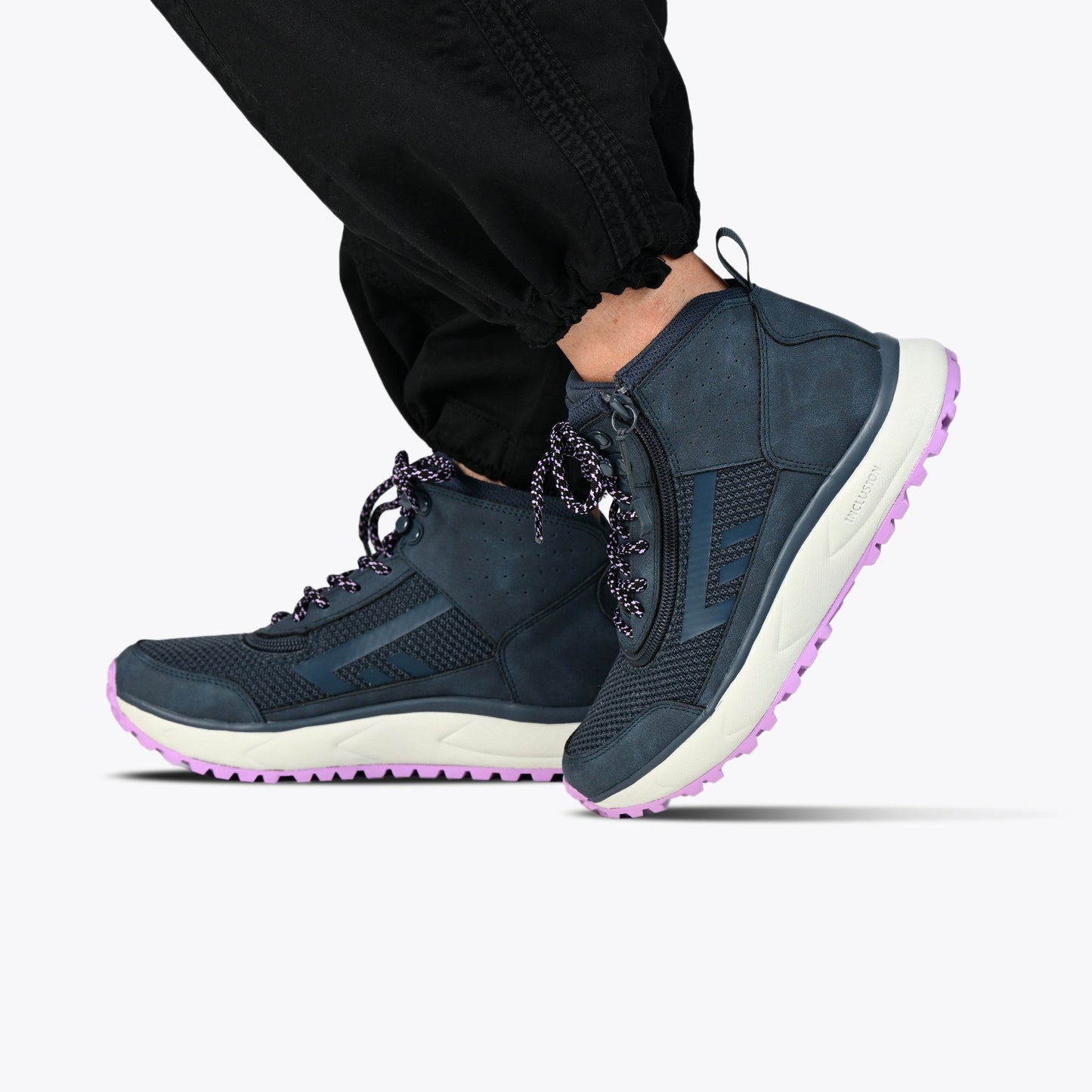 Billy Inclusion Trail-Stiefel für Damen in Marineblau/Lila