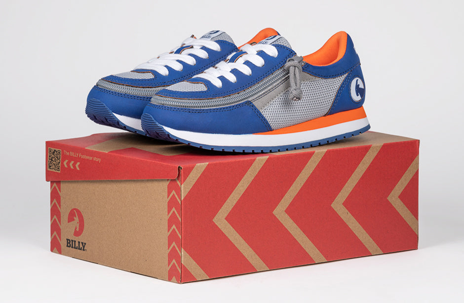 Marineblaue/orangefarbene BILLY-Jogger